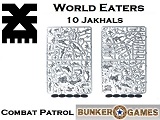 Sprues> World Eaters Jakhals Cultists 10 Figures  SpCPWE01 4*4