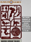 A Figures> Blood Angels Heroes 2022 Single Figures SfSMH01 1-8