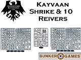A Lot> Raven Guard Lot Kayvaan Shrike & 10 Reivers LoRGRSB01 1*3